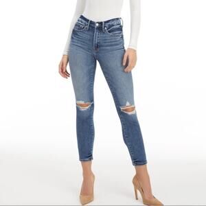 Good American Good Legs Cigarette Jeans size 2/26